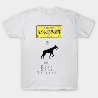 Keep Your Privacy With Dog T-Shirt